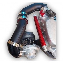 Kit de pressurização HPP para coletor VW AP MI pulsativo p/ cima com AC / DH com mangueira (Bola, G3 e G4)