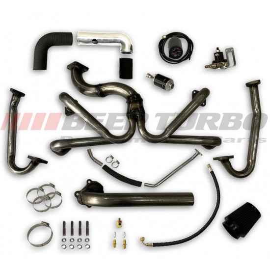 Kit turbo VW - Aircooled Fusca carb. simples ou injeção 1.2 / 1.3 / 1.5 / 1.6 (T2) sem turbina Kit turbo VW - Aircooled Fusca carb. simples ou injeção 1.2 / 1.3 / 1.5 / 1.6 (T2) sem turbina
