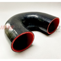 Mangueira silicone preto U 2.1/2" x 2.3/4" - VW AP MI