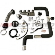 Kit turbo GM - Família 2 8v Omega / Vectra 2.0 MPFI c/ medidor de massa sem turbina