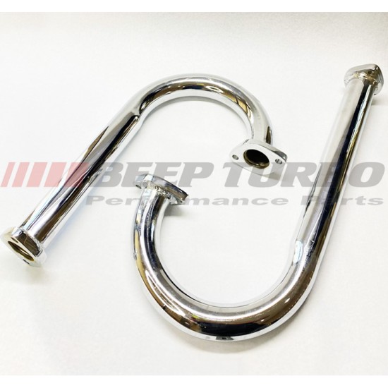 Coletor tubular Aircooled Fusca carb. dupla 1.6 T2 / T25 cromado (Usado / No estado) Coletor tubular Aircooled Fusca carb. dupla 1.6 T2 / T25 cromado (Usado / No estado)