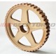 Polia de comando fixa VW AP 8v - Gold matte (Usada / No estado) Polia de comando fixa VW AP 8v - Gold matte (Usada / No estado)