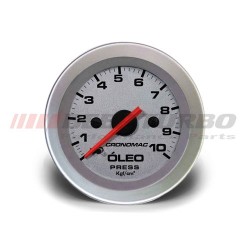 Manômetro Óleo 10 Kg 52MM ( Racing ) Cronomac