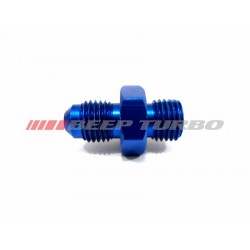 Conexão alumínio 4AN X 4AN - (Azul)