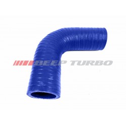 Mangueira azul em silicone 90º x 2"