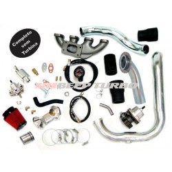 Kit turbo GM - Corsa/Montana/Cobalt/Spin 1.8 - 8V todos / sem Turbina